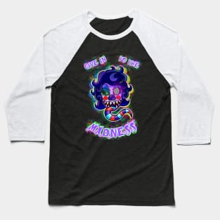 Roscoe's Madness (V3) Baseball T-Shirt